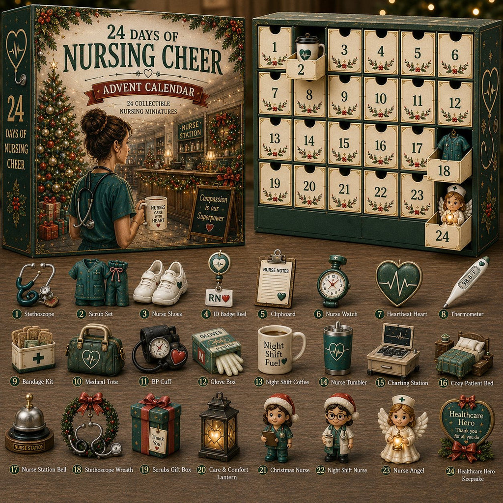 Nursing Advent Calendar 2026 - 24 Miniatures for Nurses