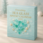 Friendship Sea Glass Advent Calendar - 24 Sea Glass Keepsakes