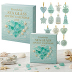 Friendship Sea Glass Advent Calendar - 24 Sea Glass Keepsakes