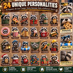 Raccoon Advent Calendar 2026 - 24 Mischievous Raccoon Figurines