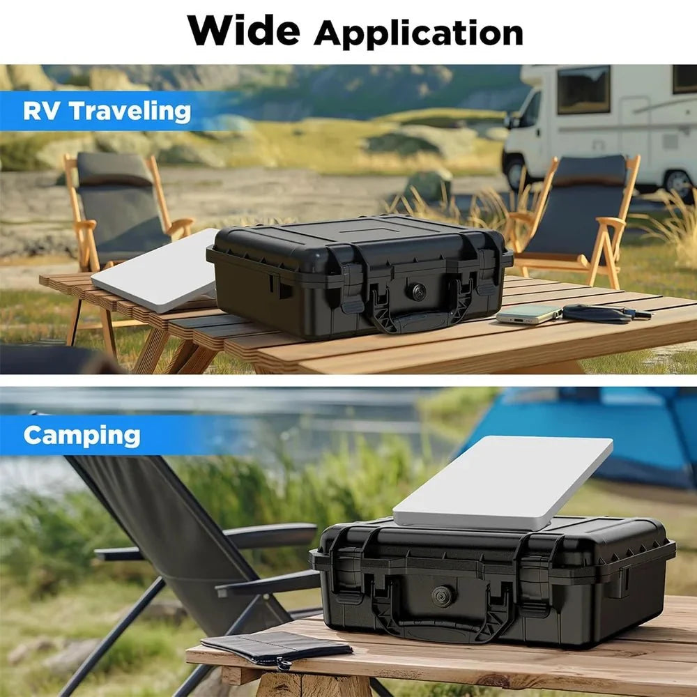 Waterproof Hard Carrying Case for Starlink Mini Kit and Accessories