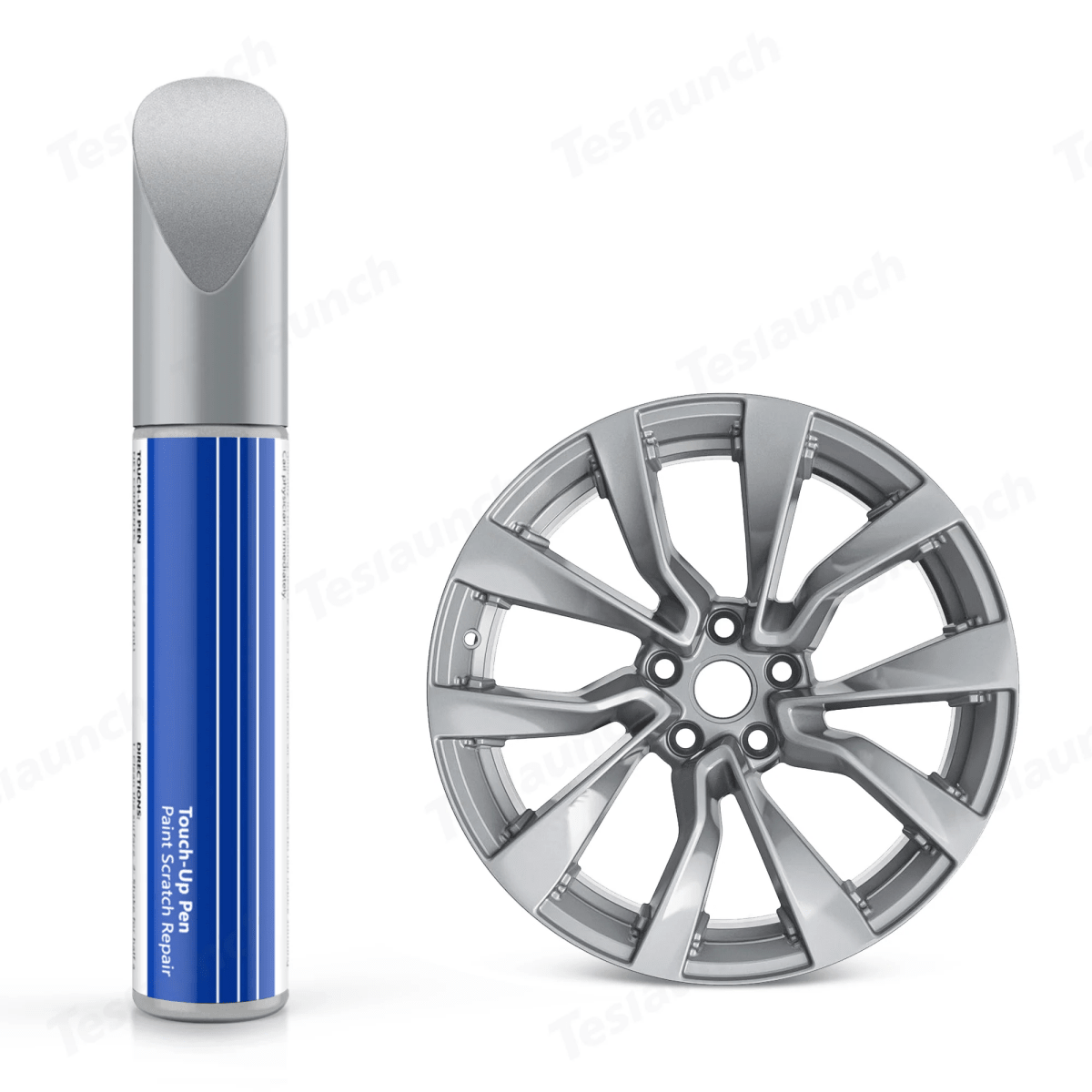 Wheel Rims Touch Up Paint for Tesla 2024+ Model 3 Highland - DIY Curb Rash Repair with Color-matched Touch Up Paint