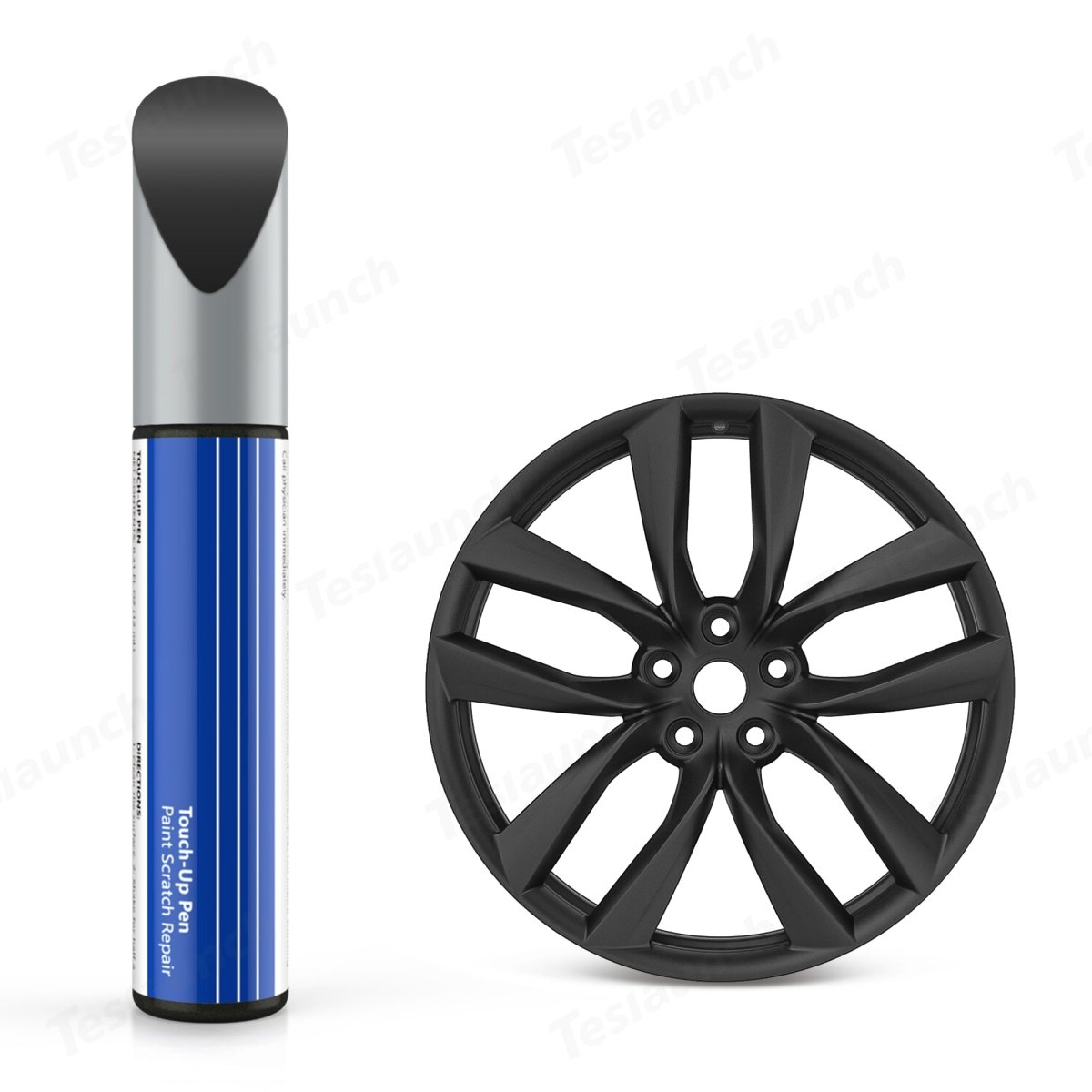 Wheel Rims Touch Up Paint for Tesla Model S- DIY Curb Rash Repair with Color-matched Touch Up Paint