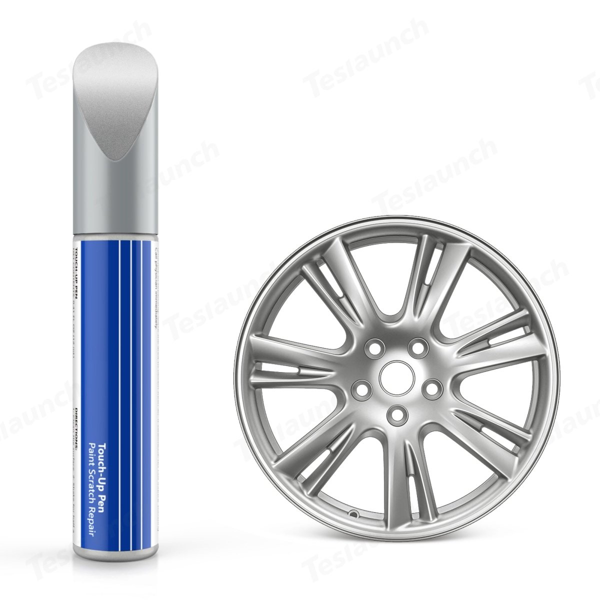 Wheel Rims Touch Up Paint for Tesla Model S- DIY Curb Rash Repair with Color-matched Touch Up Paint