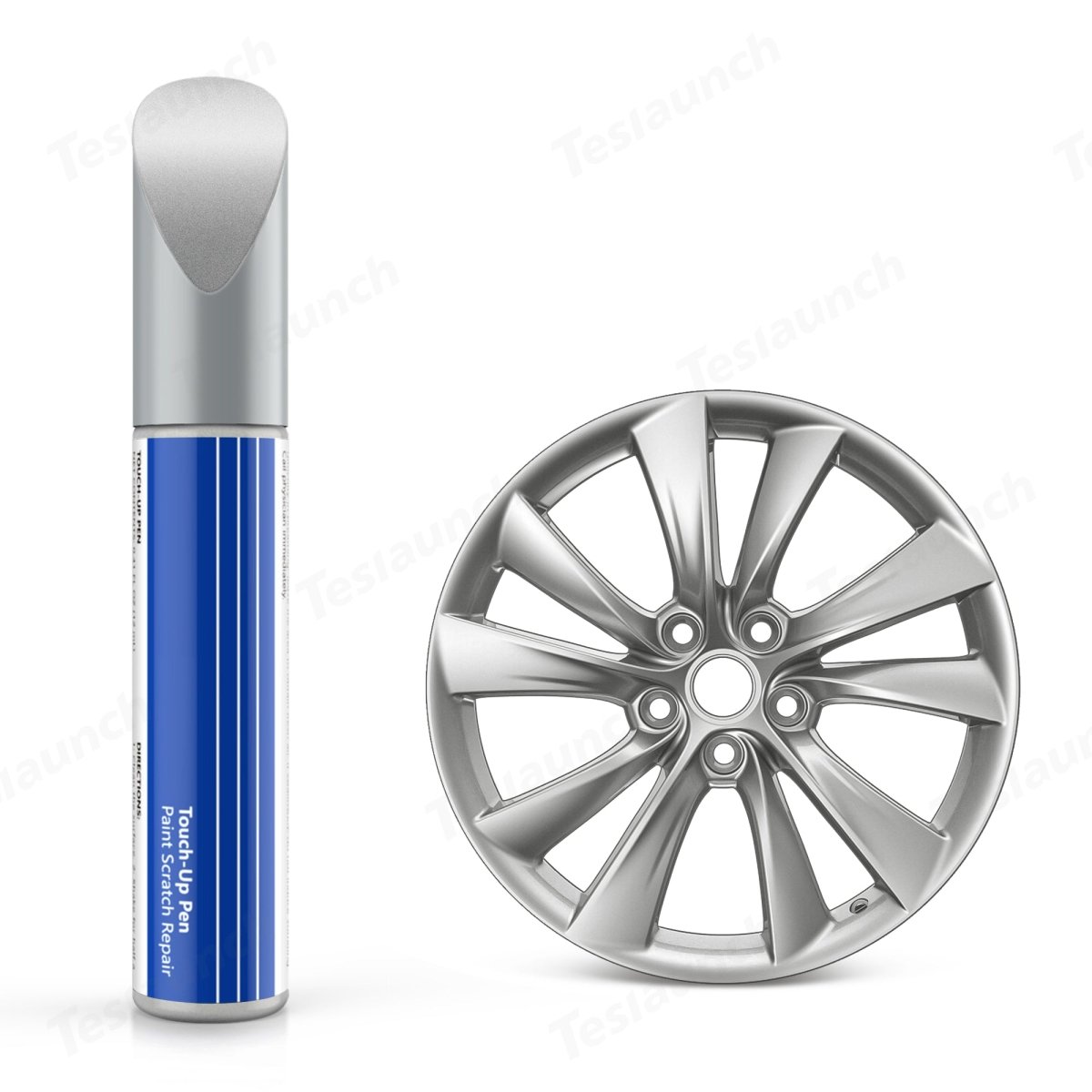 Wheel Rims Touch Up Paint for Tesla Model S- DIY Curb Rash Repair with Color-matched Touch Up Paint