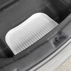 White All Weather  TPE Interior Floor Mats Cargo Liners Set for Tesla Model Y Juniper 2025+