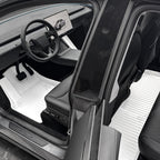 White All Weather  TPE Interior Floor Mats Cargo Liners Set for Tesla Model Y Juniper 2025+