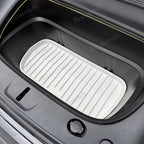 White All Weather  TPE Interior Floor Mats Cargo Liners Set for Tesla Model Y Juniper 2025+