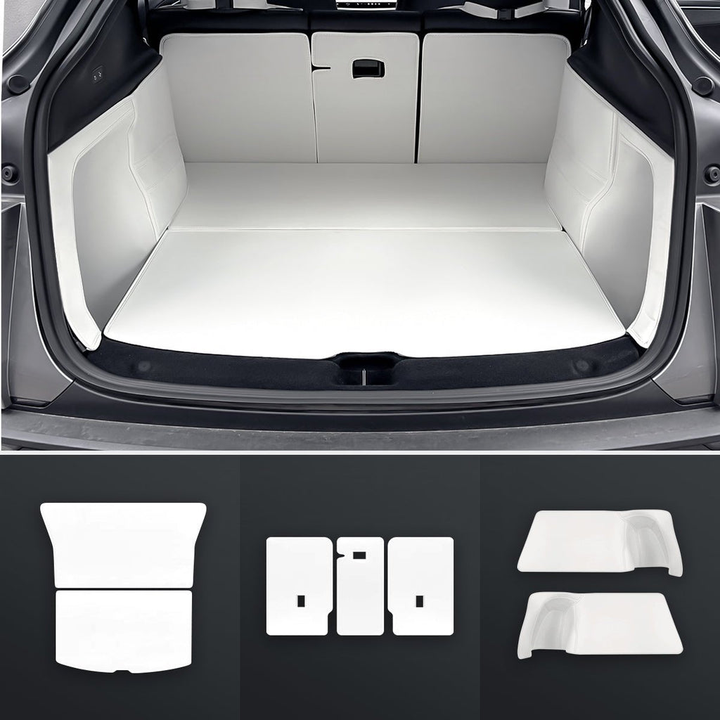 White Interior Upgrade Kit For Tesla Model Y Juniper 2025+