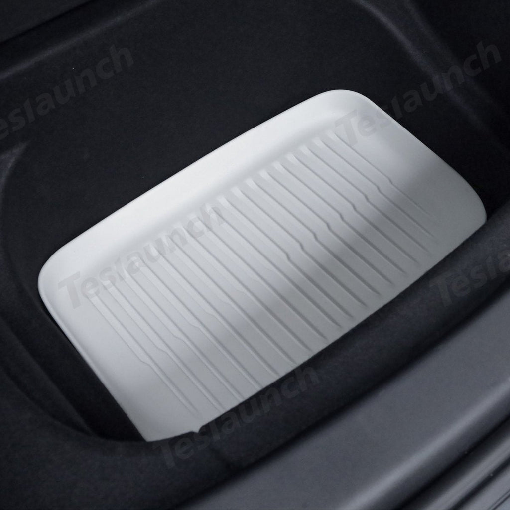 White TPE All Weather Floor Mat for Tesla Model 3/Y