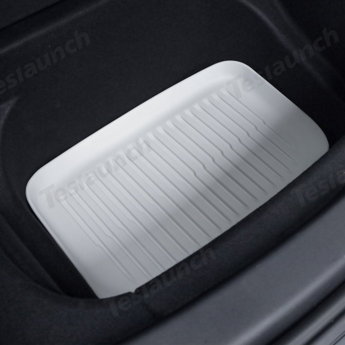 White TPE All Weather Floor Mat for Tesla Model 3/Y
