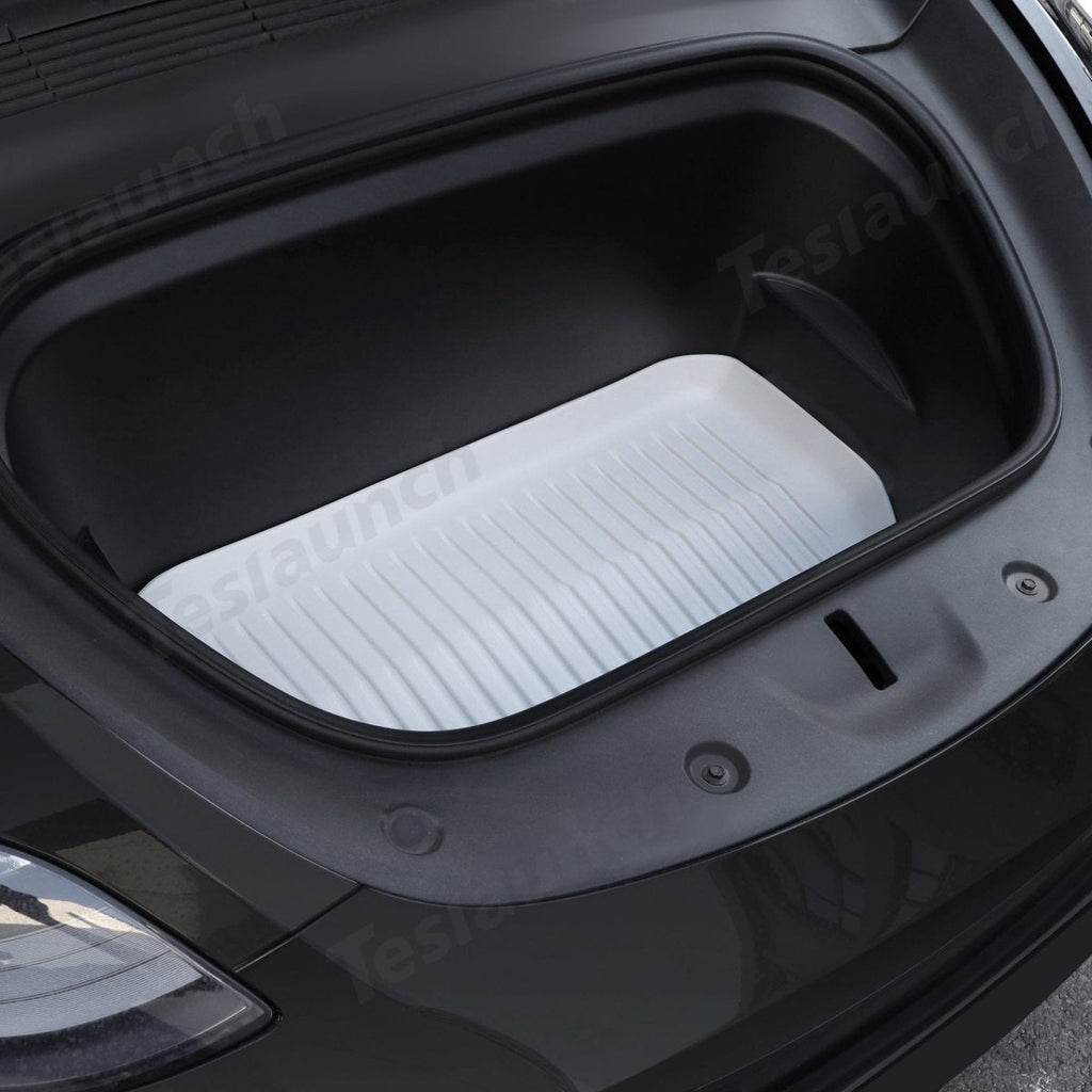 White TPE All Weather Floor Mat for Tesla Model 3/Y