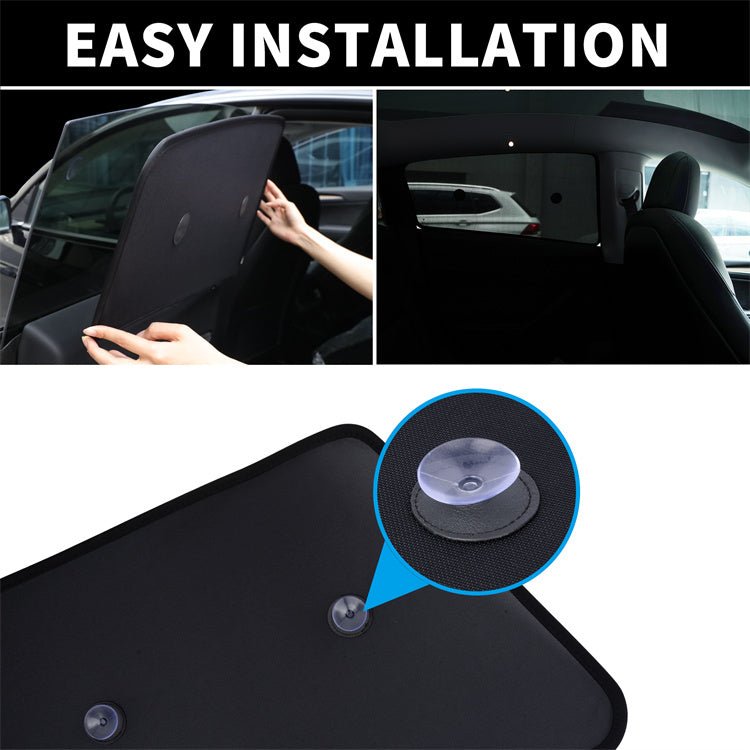Whole Car Window & Sunroof Covercraft Dense Mesh Sunshade Kit (8 pcs) for Tesla Model X(2015-2020) Car Accessories