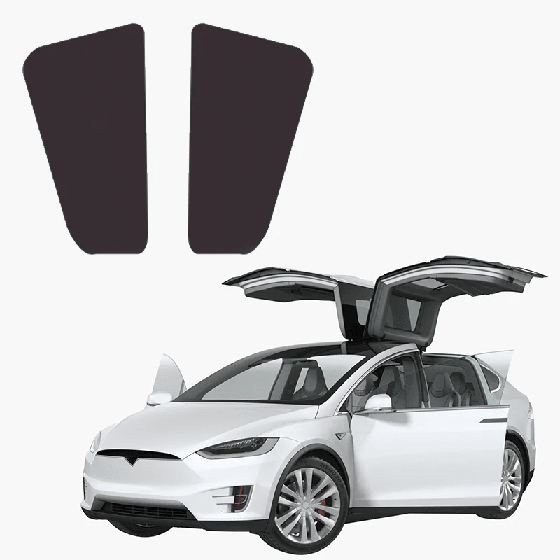Whole Car Window & Sunroof Covercraft Dense Mesh Sunshade Kit (8 pcs) for Tesla Model X(2015-2020) Car Accessories