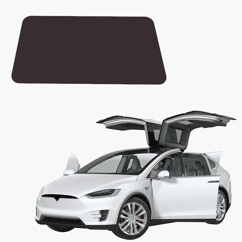 Whole Car Window & Sunroof Covercraft Dense Mesh Sunshade Kit (8 pcs) for Tesla Model X(2015-2020) Car Accessories