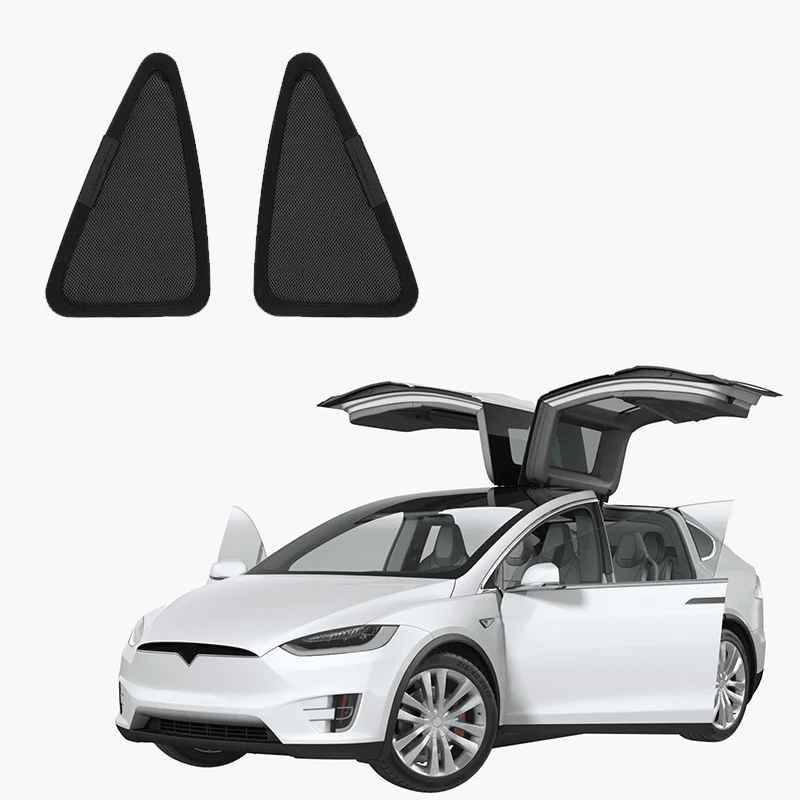 Whole Car Window & Sunroof Covercraft Dense Mesh Sunshade Kit (8 pcs) for Tesla Model X(2015-2020) Car Accessories
