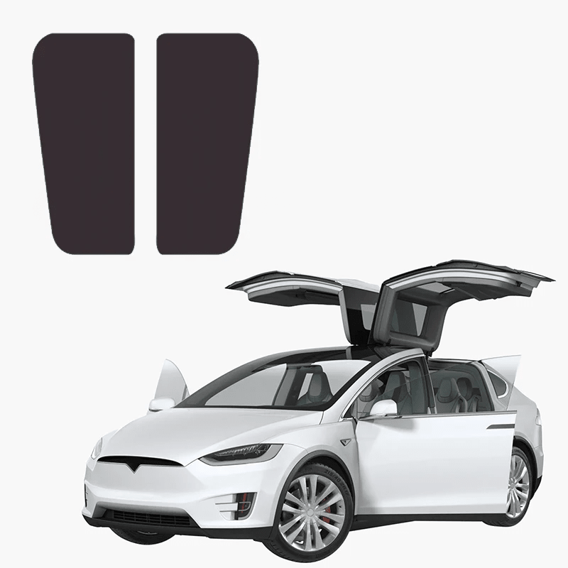 Whole Car Window & Sunroof Covercraft Dense Mesh Sunshade Kit (8 pcs) for Tesla Model X(2015-2020) Car Accessories