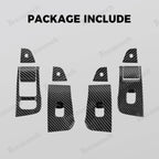 Window & Door Button Trim Cover Set (10 PCS) for Tesla Model Y Juniper 2025+