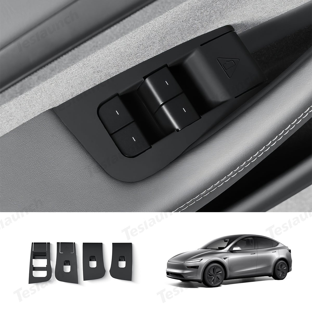 Window Lifter Panel Protective Cover  for Model Y Juniper 2025+