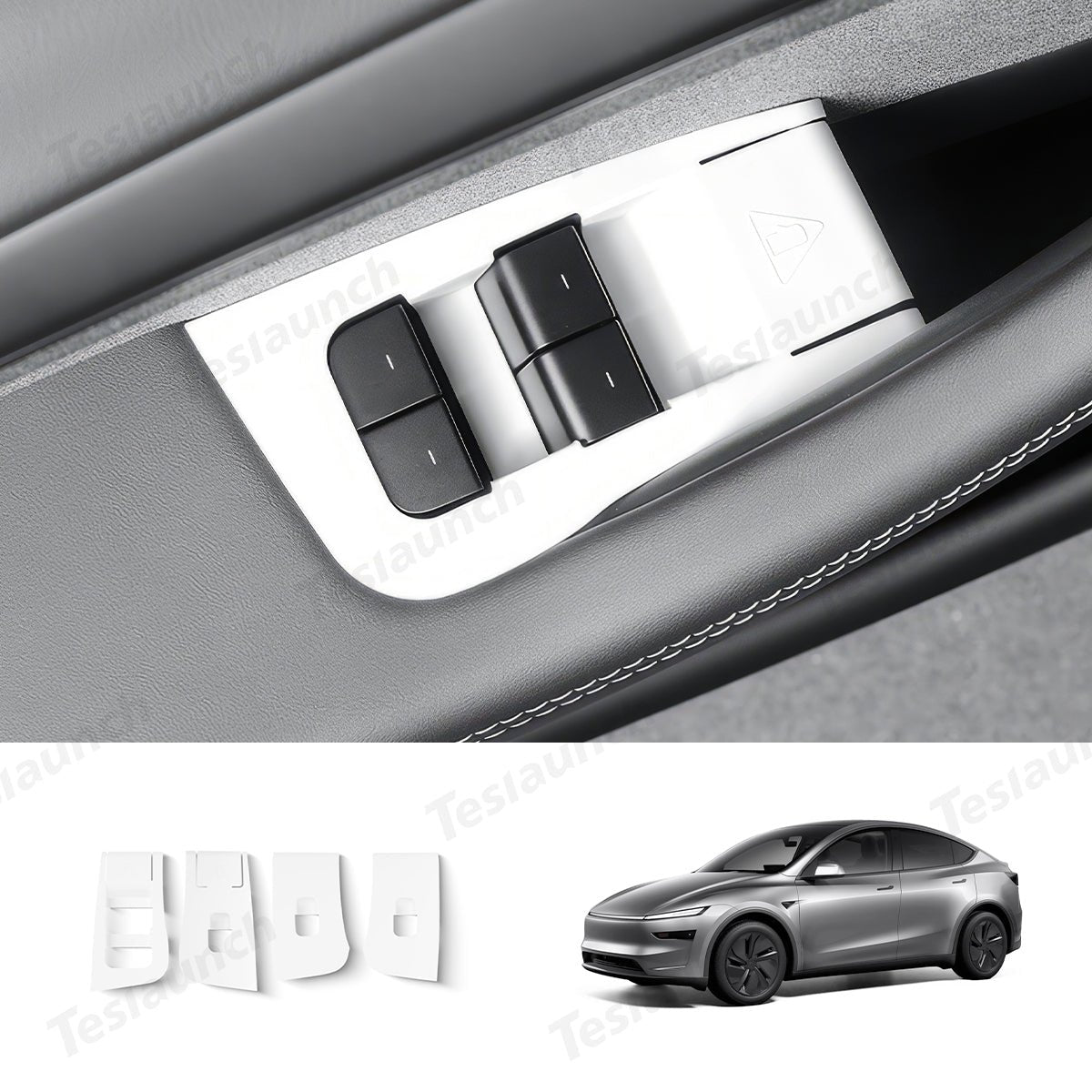 Window Lifter Panel Protective Cover  for Model Y Juniper 2025+