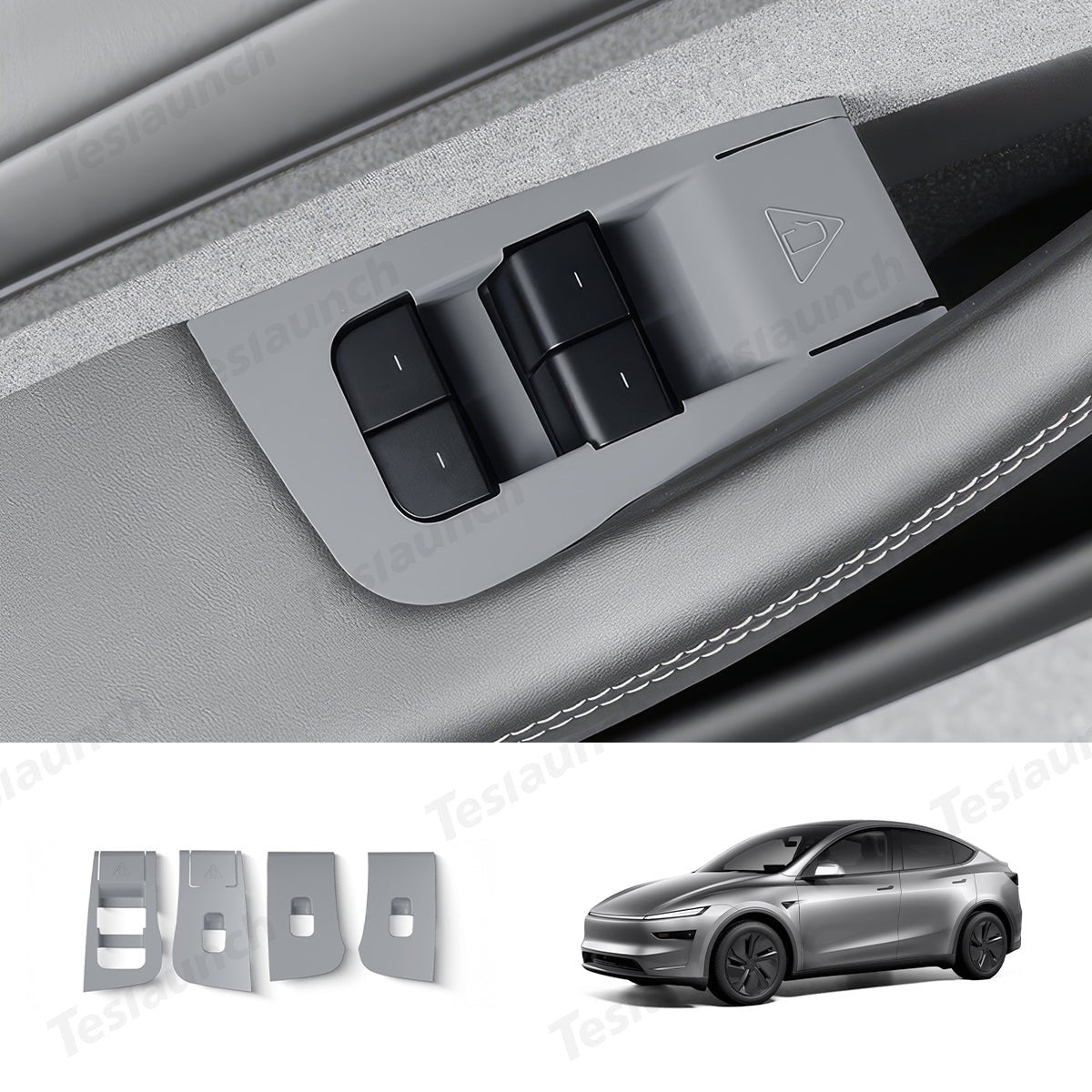 Window Lifter Panel Protective Cover  for Model Y Juniper 2025+