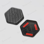 Windshield Washer Fluid Filler Cap Trim Cover (Carbon Fiber Pattern ABS) for Cybertruck
