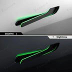 Wireless Auto Door Handle Upgrade Kit with Colorful LED Lights for Tesla Model 3/Y (2022+)