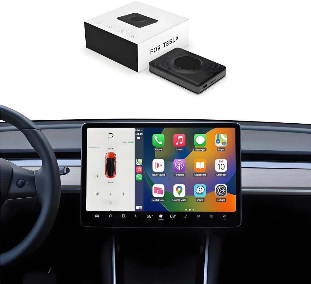 Wireless Apple CarPlay Adapter for Tesla | Miroken