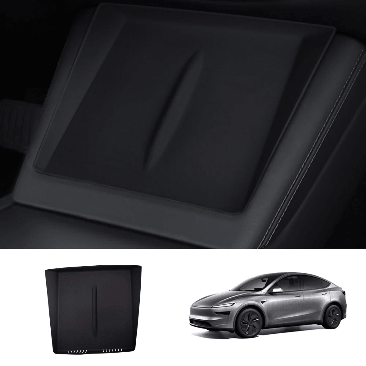 Wireless Charging Anti-Slip Protective Mat for Tesla Model Y Juniper 2025+