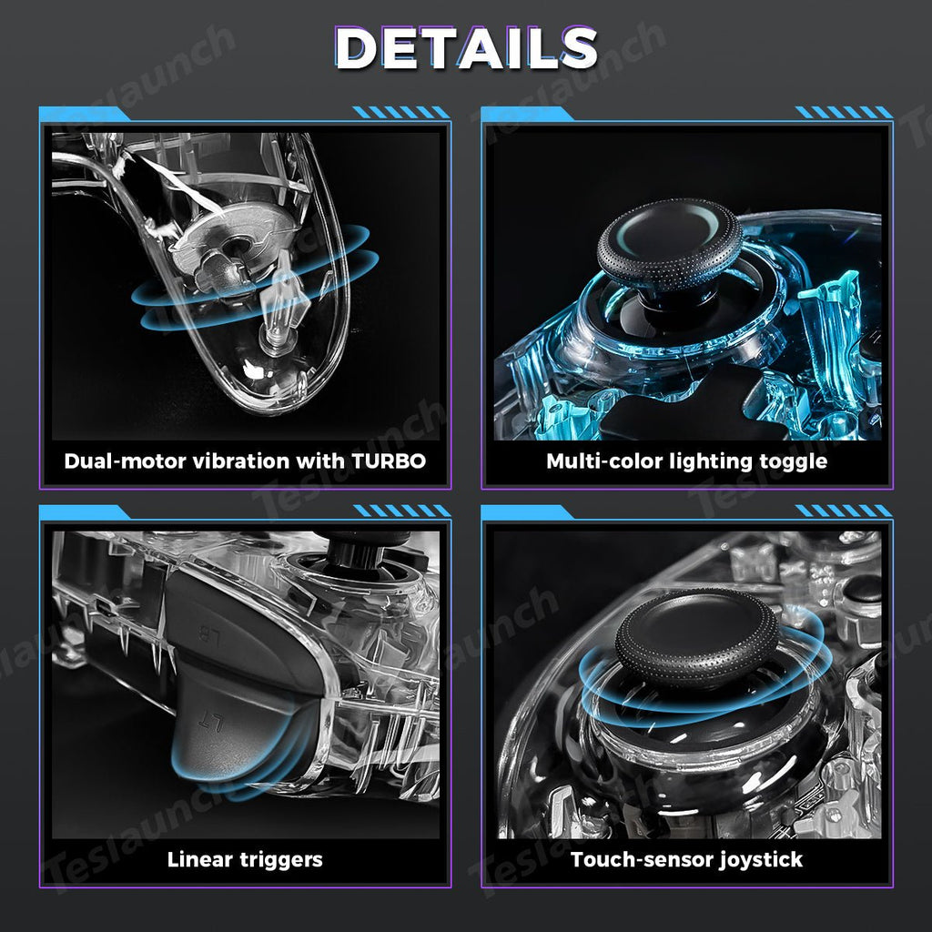Wireless Game Controller for Tesla Model 3/Y/X/S/Cybertruck