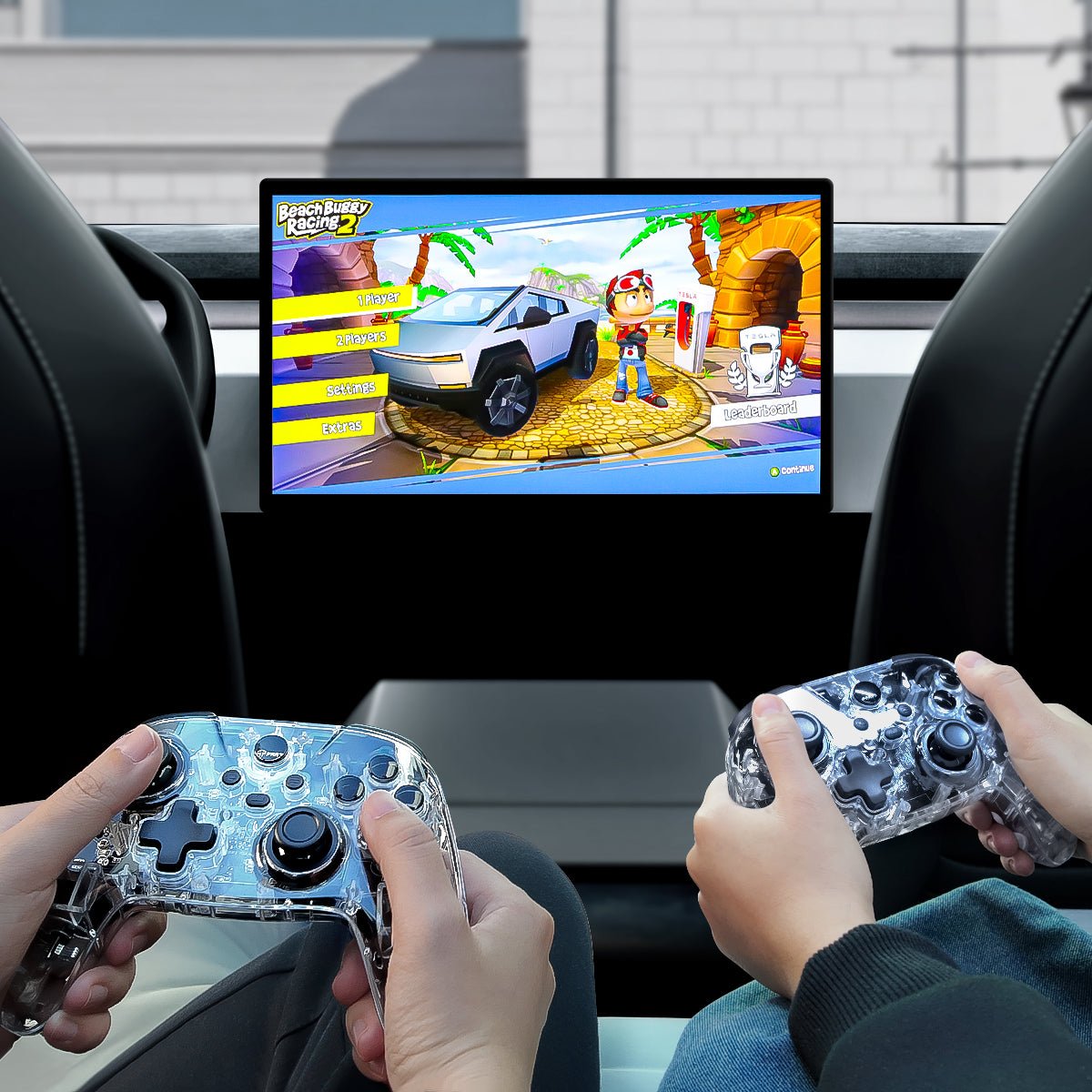 Wireless Game Controller for Tesla Model 3/Y/X/S/Cybertruck