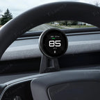 Wireless Mini HUD Display – Smart Driving Screen for Tesla Model Y Juniper 2025+/ Model 3 Highland 2024+