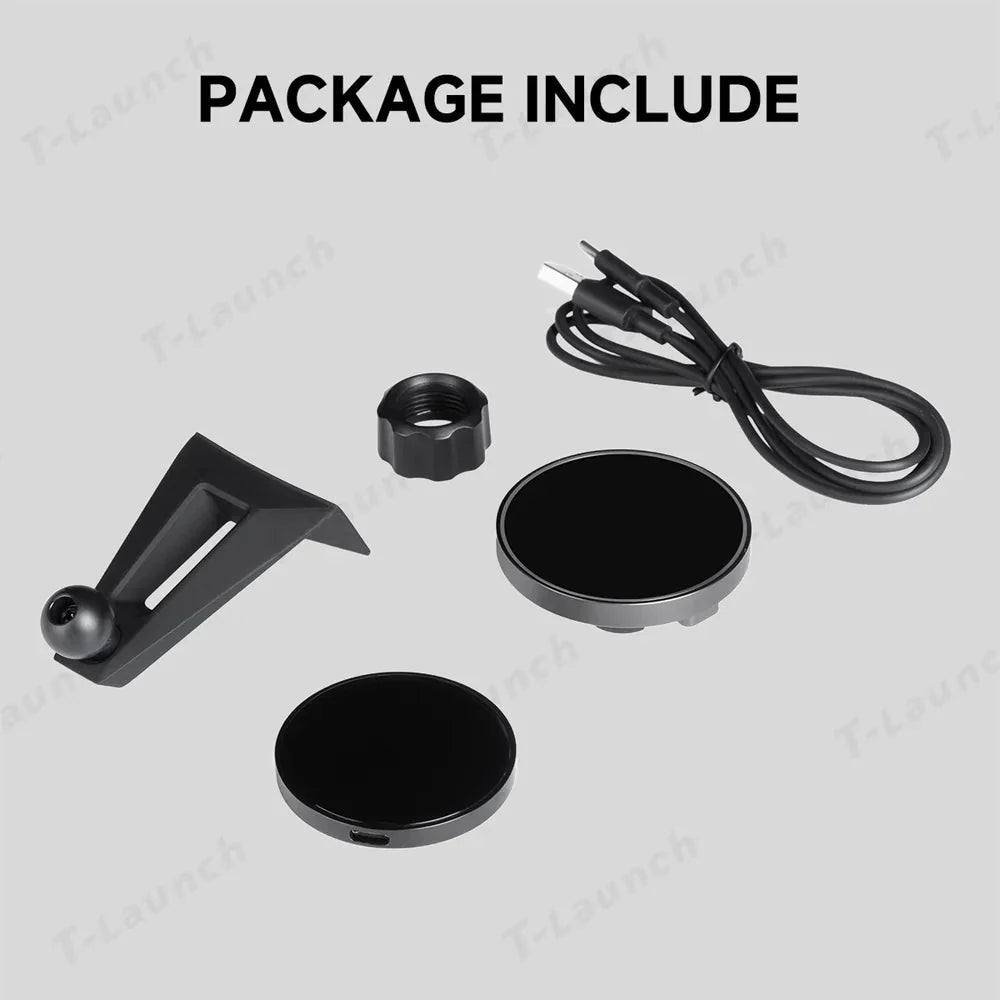 Wireless Mini HUD Display – Smart Driving Screen for Tesla Model Y Juniper 2025+/ Model 3 Highland 2024+
