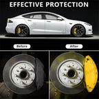 Yellow 2021-2026 Model S/X Brake Caliper Covers (4Pcs) for Tesla