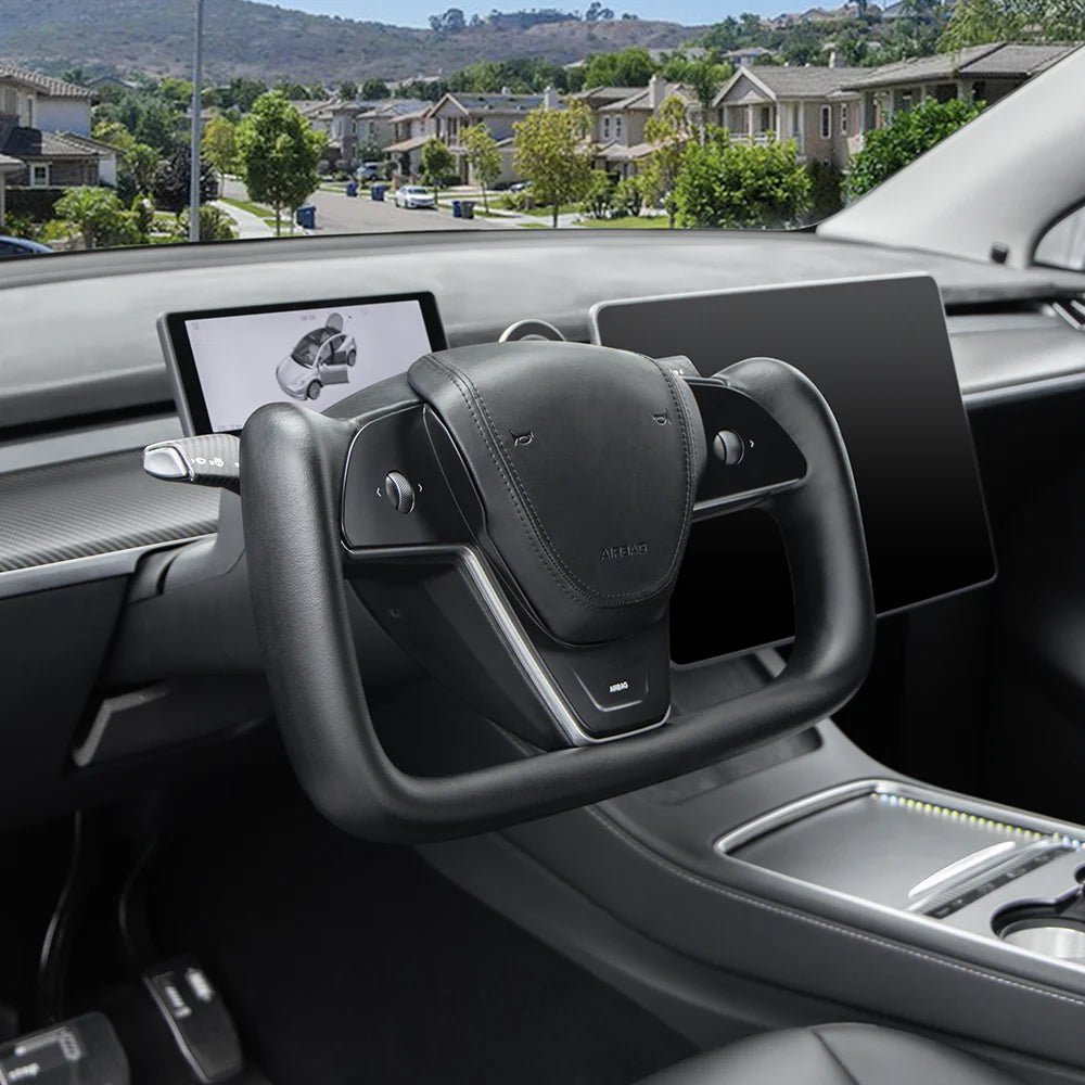 Yoke Steering Wheel for Tesla Model 3/Y (Inspired by Model X/S Yoke Style)