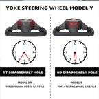 Yoke Steering Wheel for Tesla Model 3/Y (Inspired by Model X/S Yoke Style)