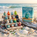 Sea Glass Gnome Advent Calendar 2026 - 24 Sea Glass Gnome Ornaments