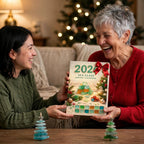Sea Glass Christmas Tree Advent Calendar 2026 - 24 Sea Glass Christmas Tree Ornaments