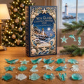 Sea Glass Coastal Christmas Advent Calendar 2026 - 24 Days of Ocean Treasures